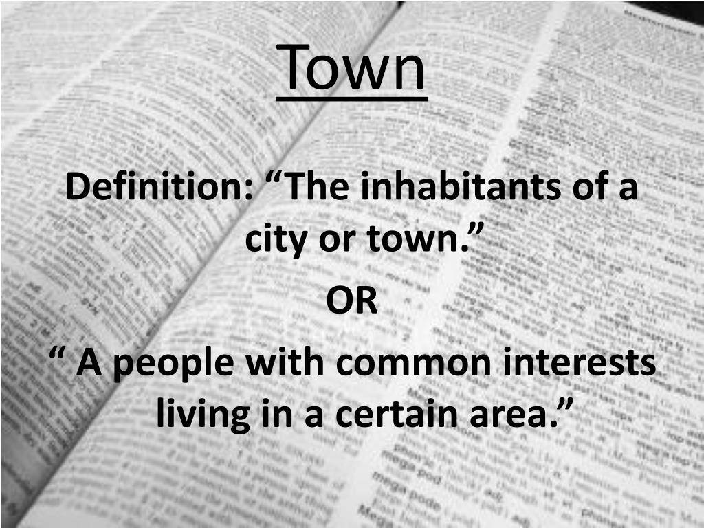 PPT Our Town Thornton Wilder PowerPoint Presentation, free download ID4552104