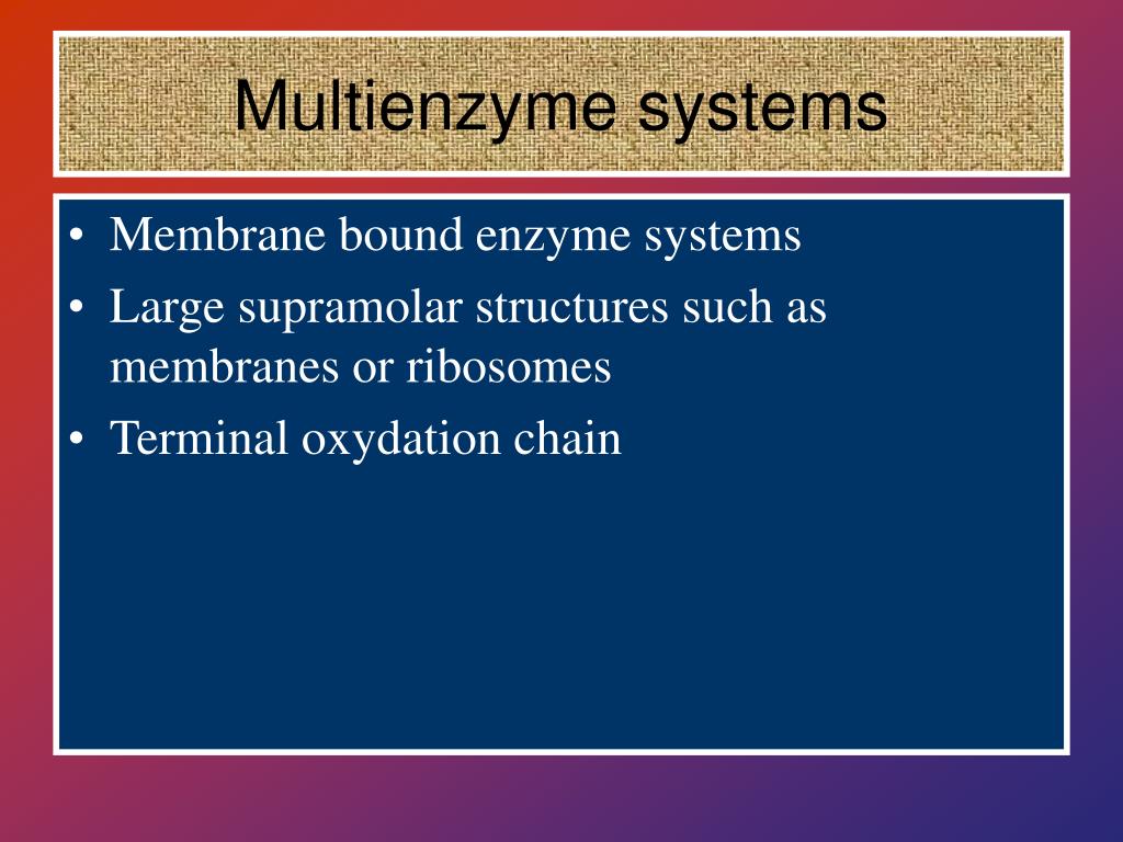 PPT Multienzyme systems PowerPoint Presentation, free download ID