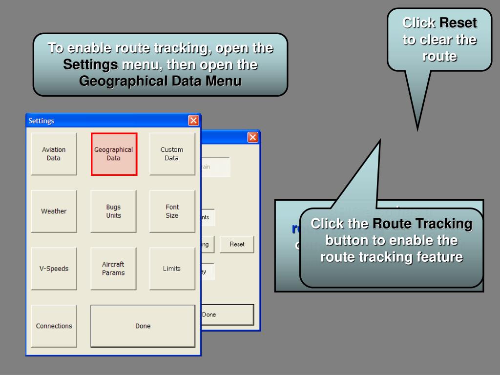 PPT Flight Planning, DirectTo, and Route Tracking PowerPoint