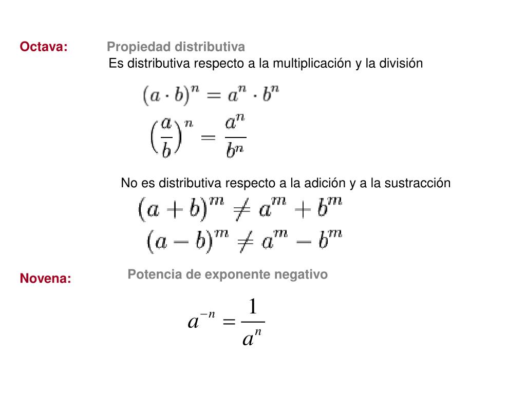 PPT Definición Potenciar es multiplicar un número por si mismo una