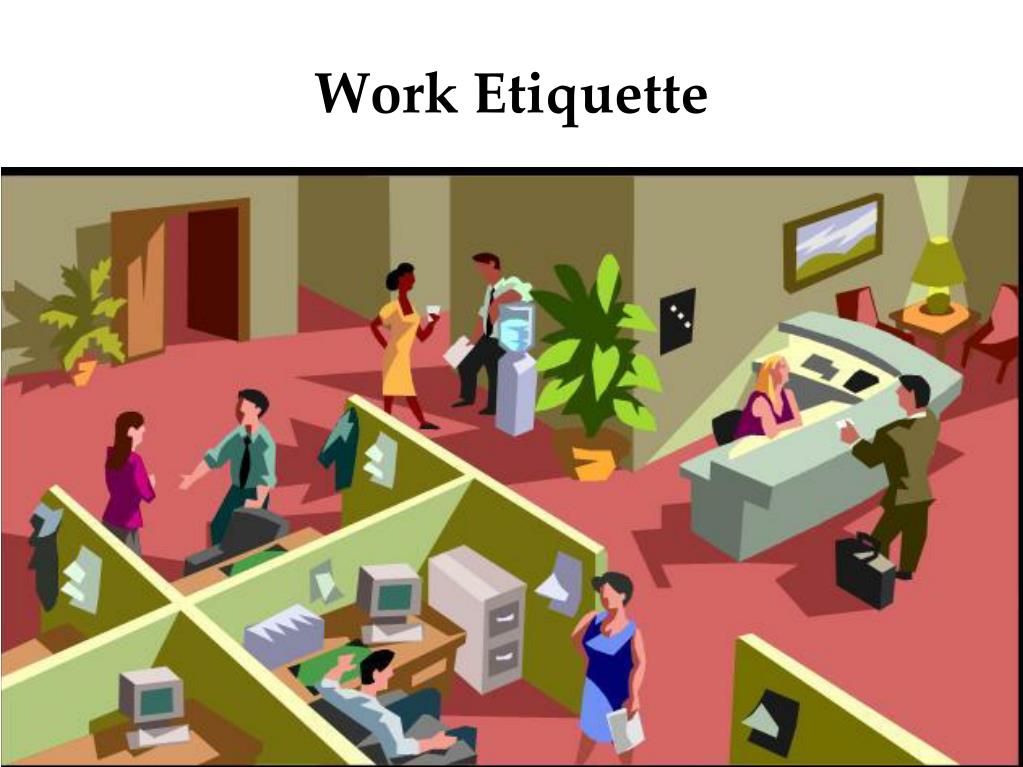 PPT Office Etiquette PowerPoint Presentation, free download ID4557835