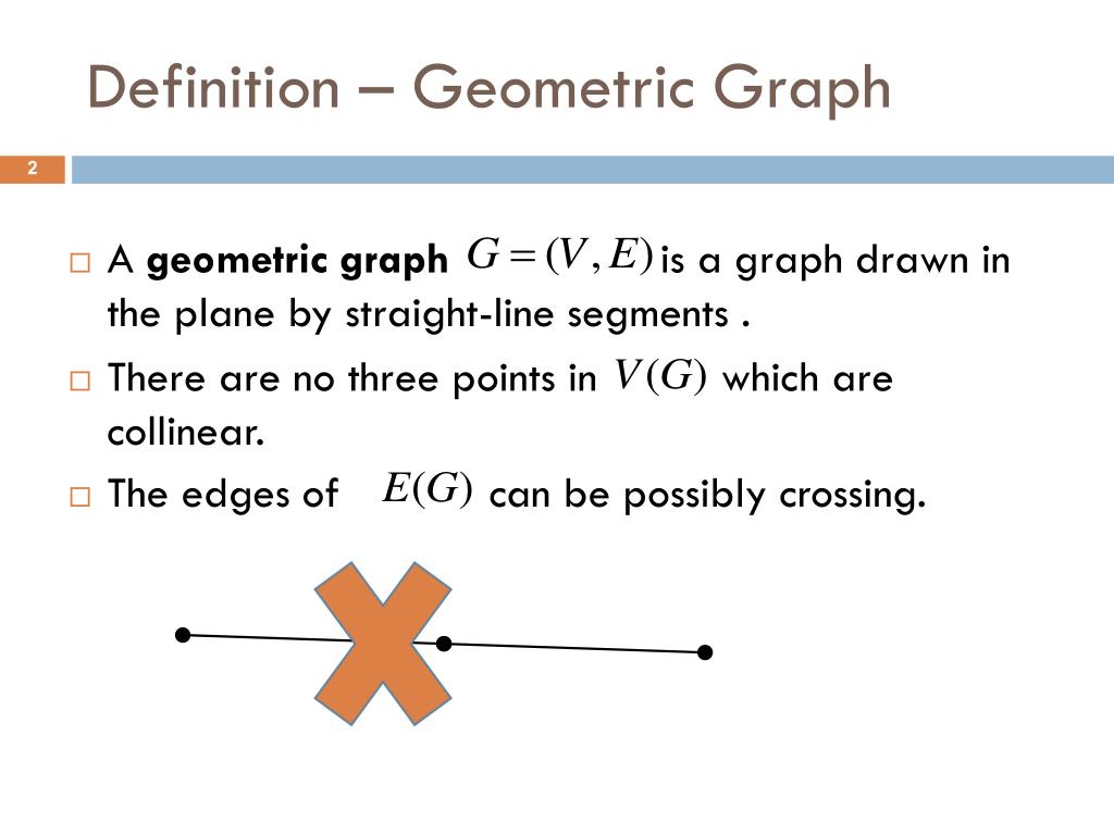 PPT Geometric Graphs and QuasiPlanar Graphs PowerPoint Presentation