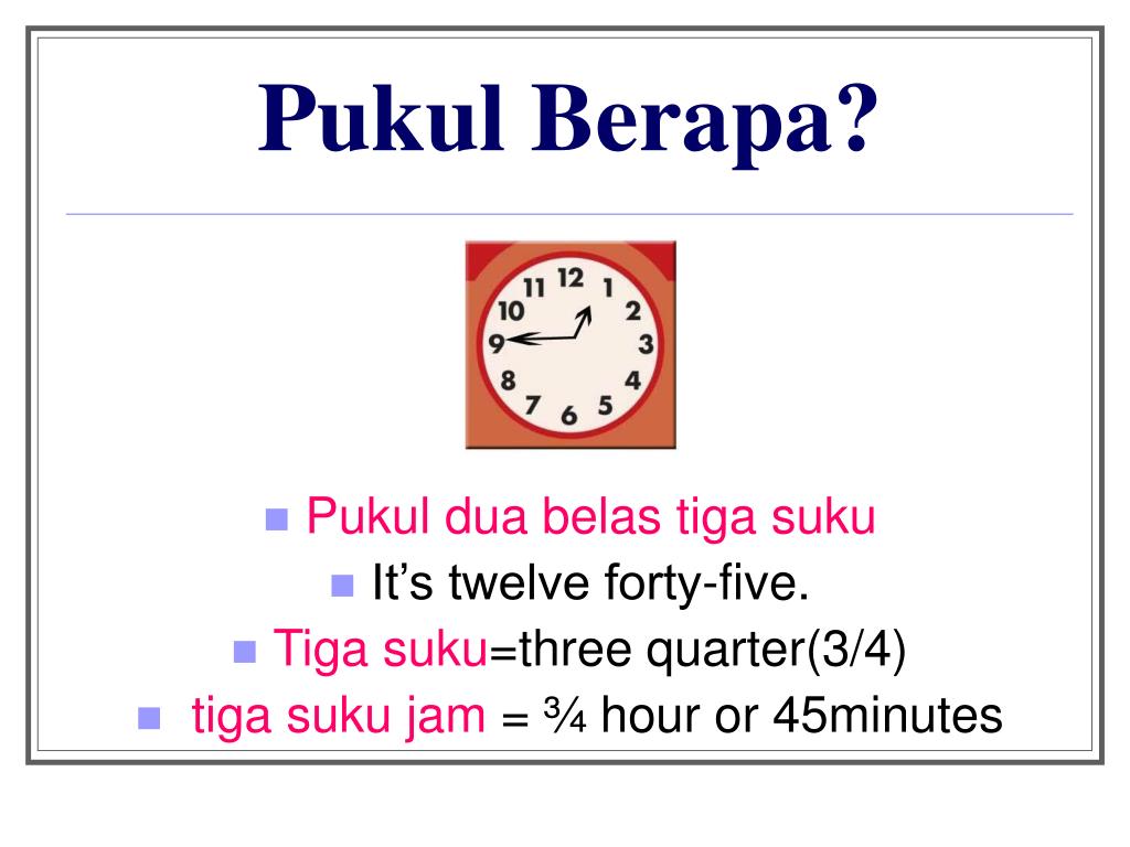 PPT Bahasa Melayu PowerPoint Presentation, free download ID4559456