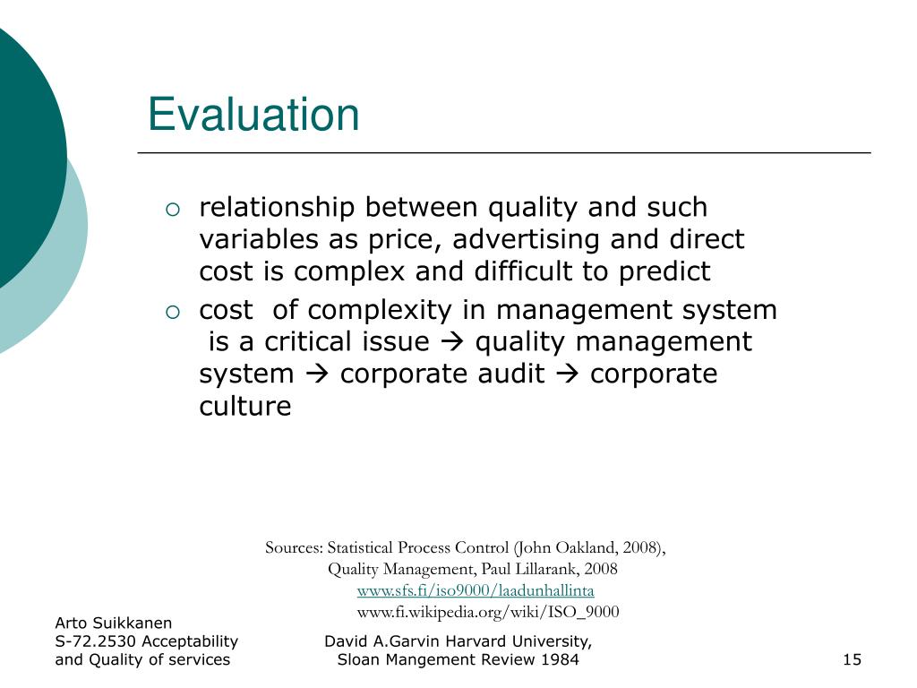 PPT CaseWhat Does ”Product Quality” Really Mean? Analysis PowerPoint