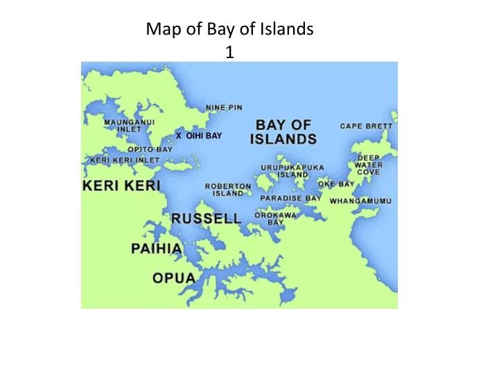 Map of Bay of Islands Hotels Tripadvisor