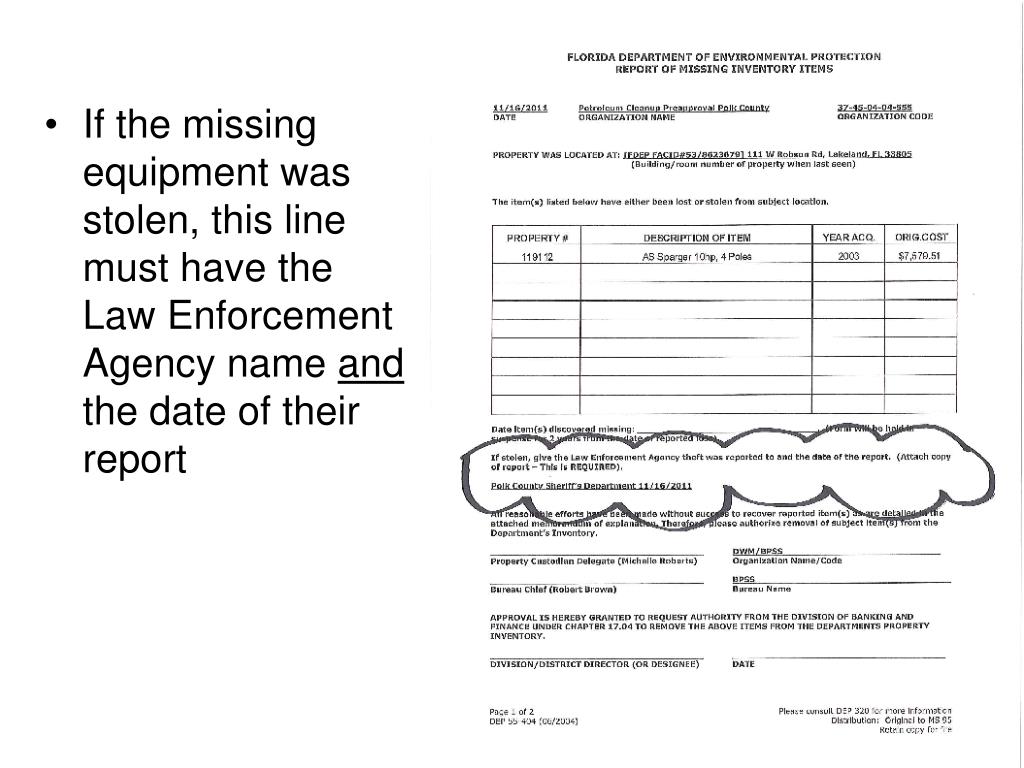 PPT State Owned Equipment PowerPoint Presentation, free download ID