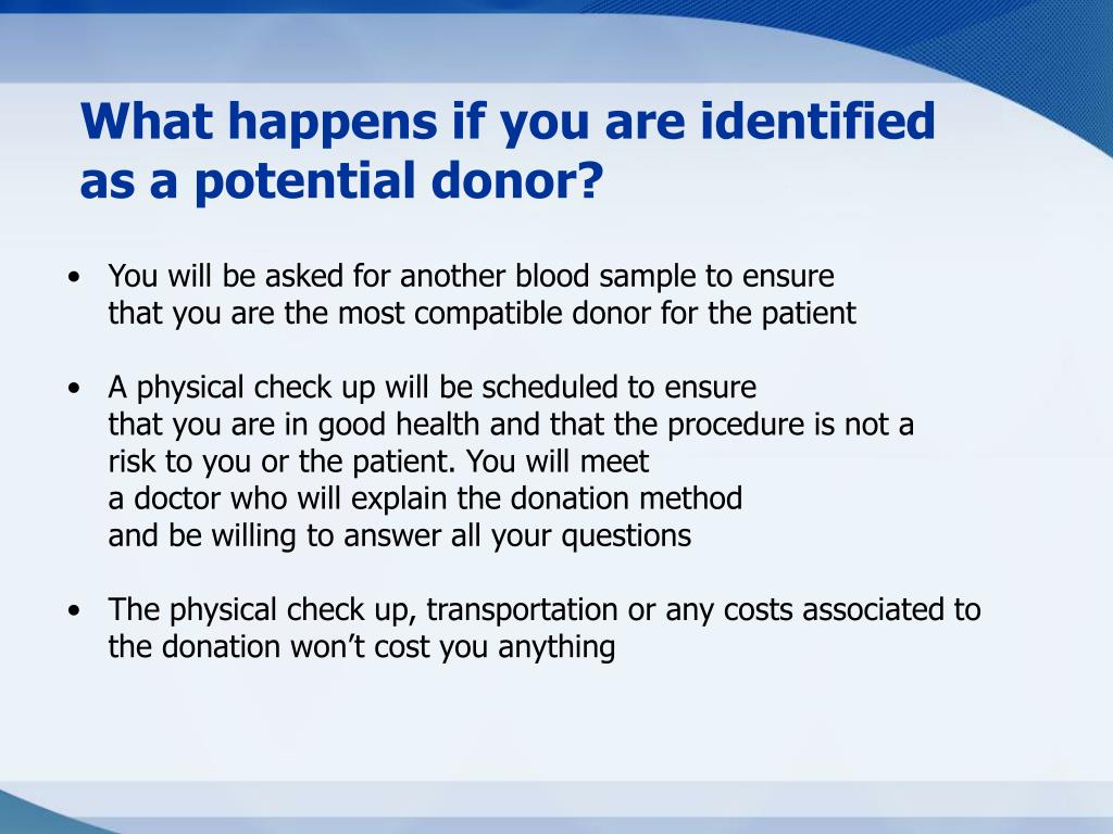 What Are The Requirements To Donate Bone Marrow