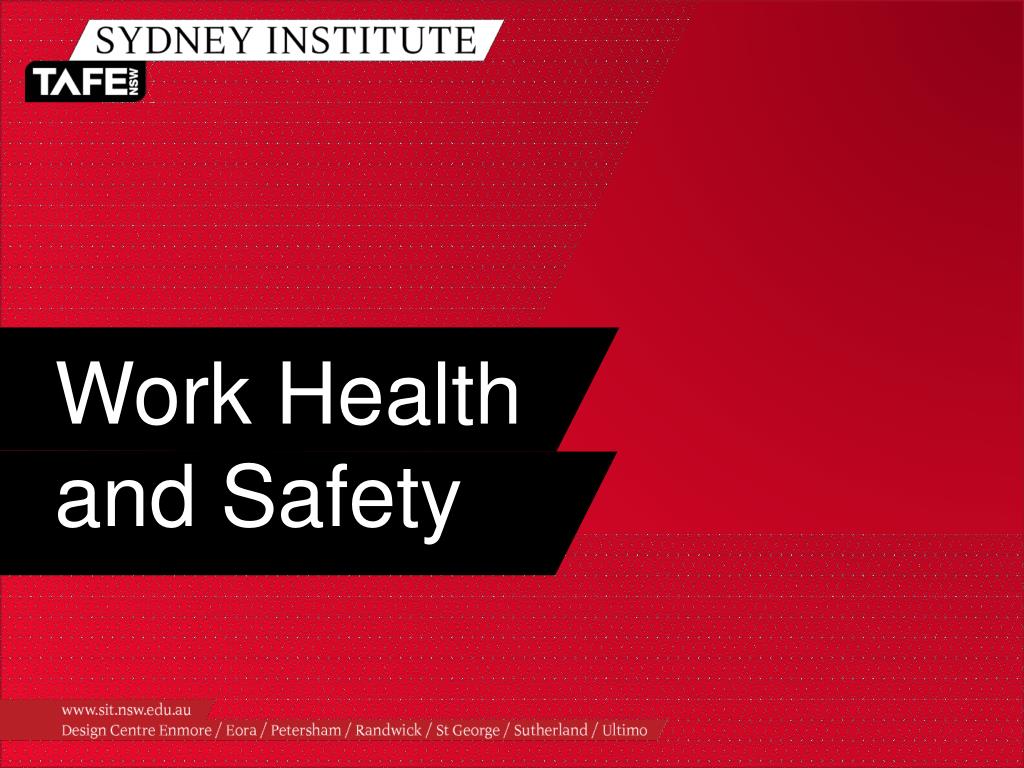 PPT Work Health and Safety PowerPoint Presentation, free download