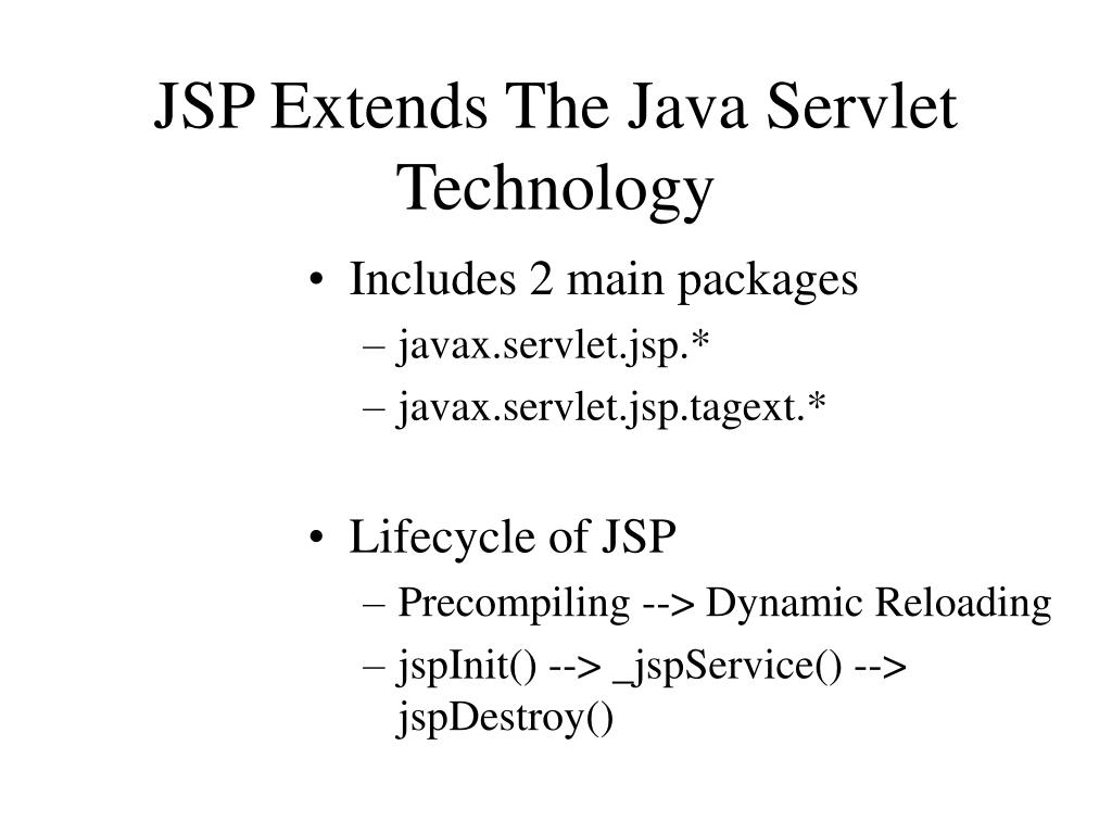 PPT JSP (Java Server Pages) PowerPoint Presentation, free download