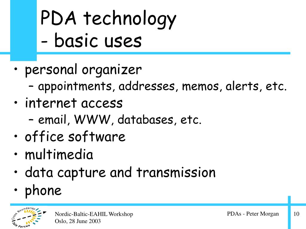 PPT Personal Digital Assistants PowerPoint Presentation, free