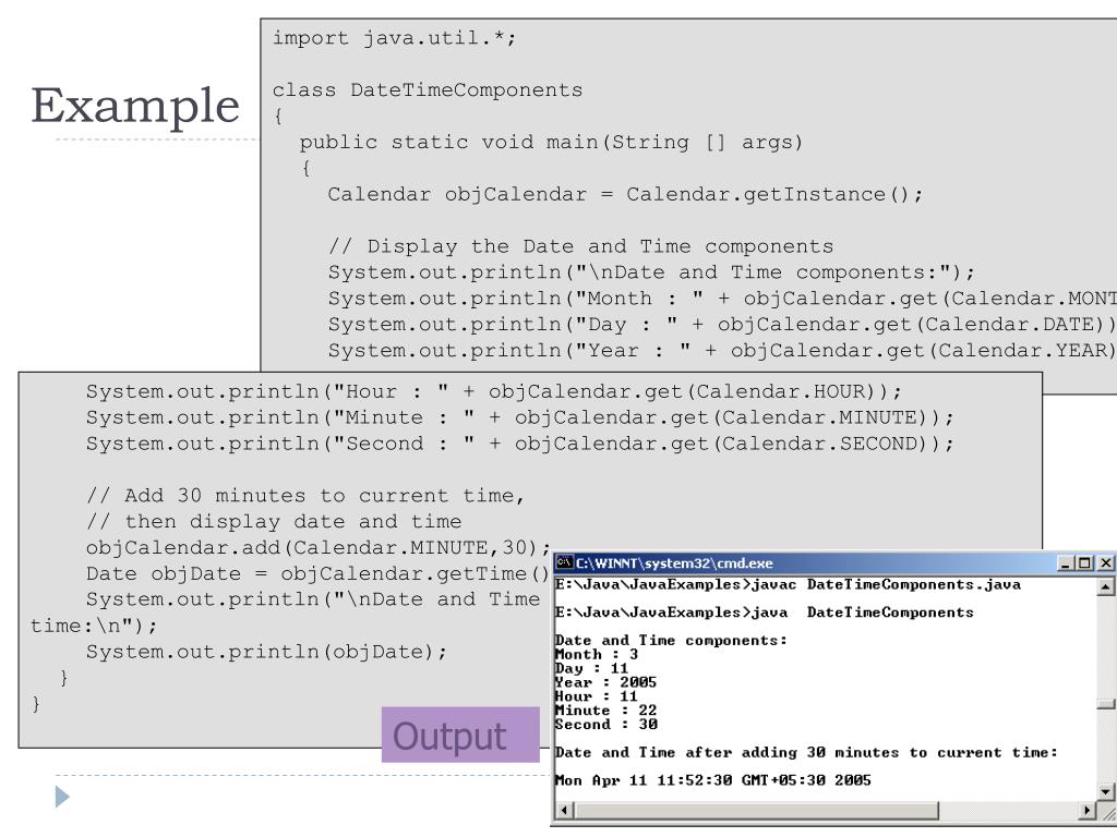 PPT java.util Package PowerPoint Presentation, free download ID4574380
