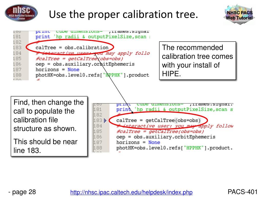 PPT NHSC/PACS  Tutorials Running PACS Photometer pipelines