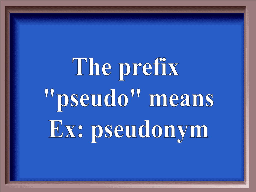 PPT Word Parts PowerPoint Presentation, free download ID4577805