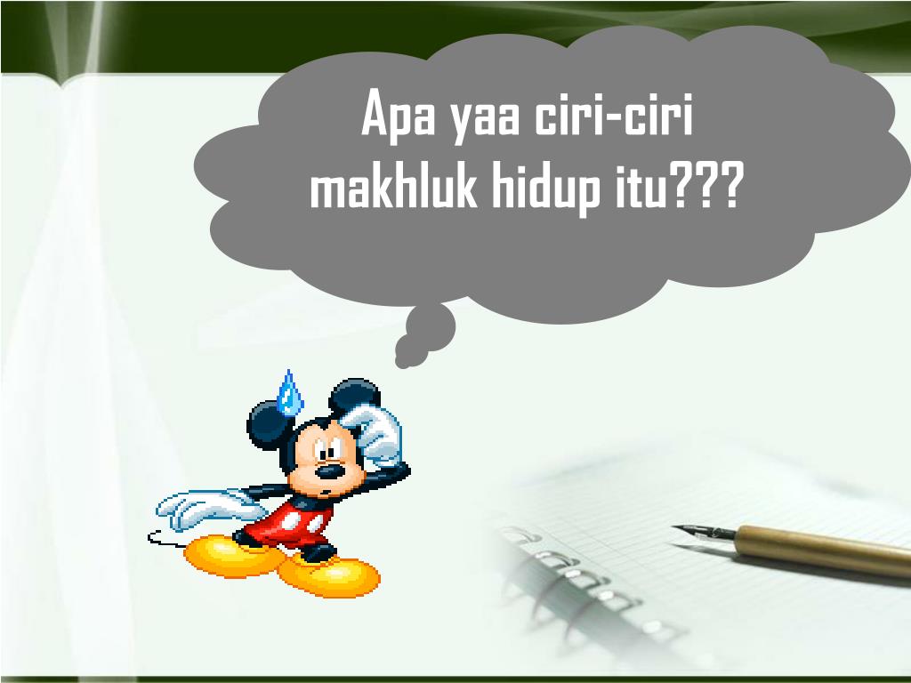 PPT Membedakan Makhluk Hidup dan Tak Hidup PowerPoint Presentation
