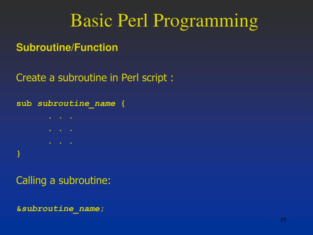 Buch Programmieren in Perl lesen online