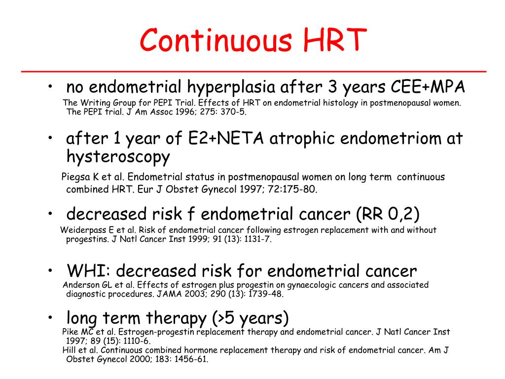 PPT O ffice hysteroscopy in postmenopausal women on HRT with uterine