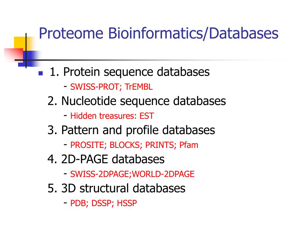 PPT Protein Database PowerPoint Presentation, free download ID4583360