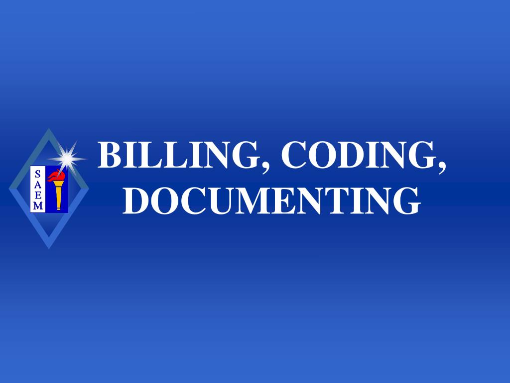 PPT BILLING, CODING, DOCUMENTING PowerPoint Presentation, free
