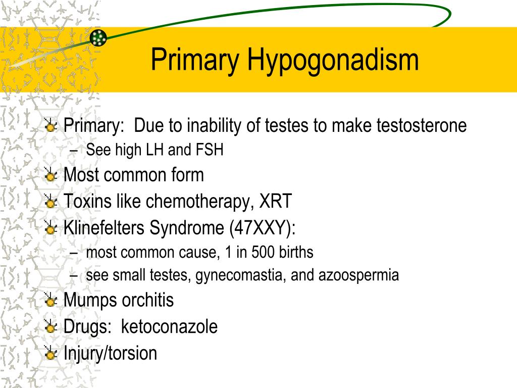 PPT Hypogonadism PowerPoint Presentation, free download ID4584320