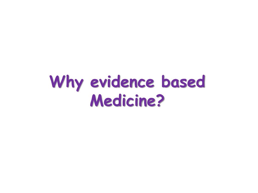 PPT EVIDENCE BASED LABORATORY MEDICINE PowerPoint Presentation, free