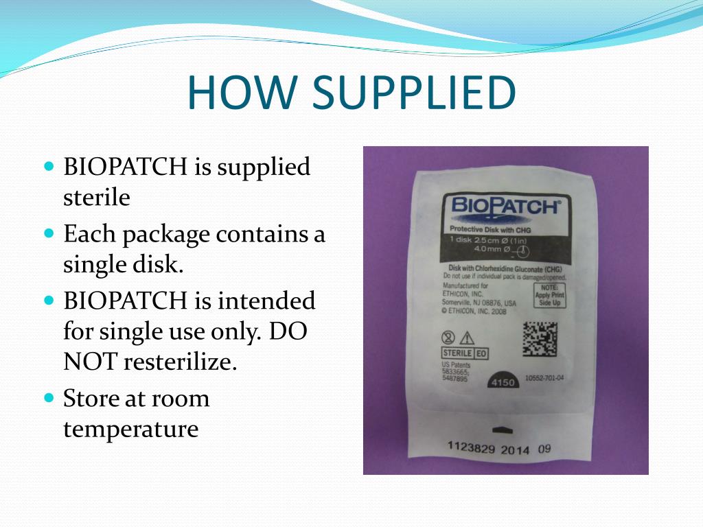 PPT BIOPATCH PowerPoint Presentation, free download ID4591389