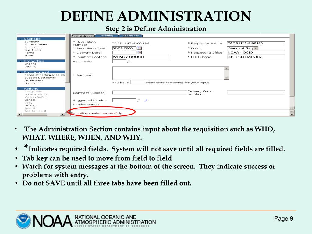 PPT CREATING A REQUISITION PowerPoint Presentation, free download