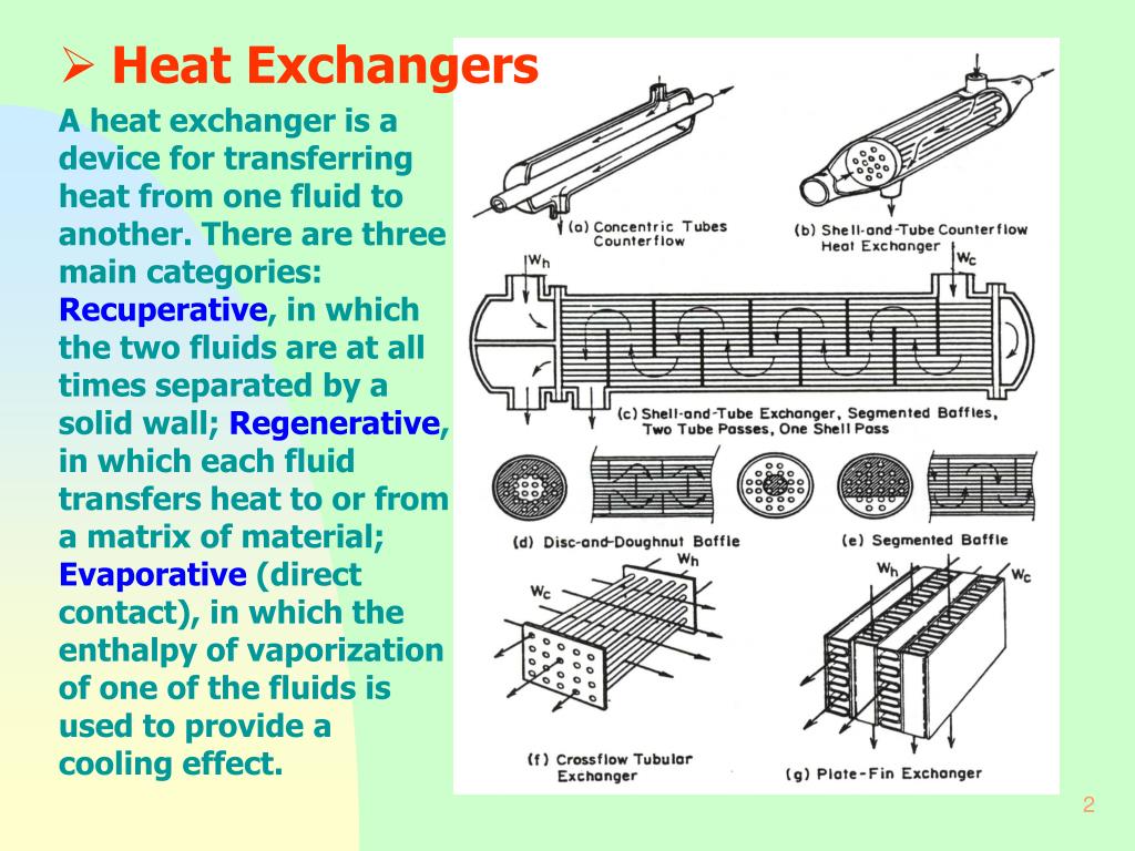 PPT Topic 2 Heat Exchanger Fundamentals, Recuperative Heat
