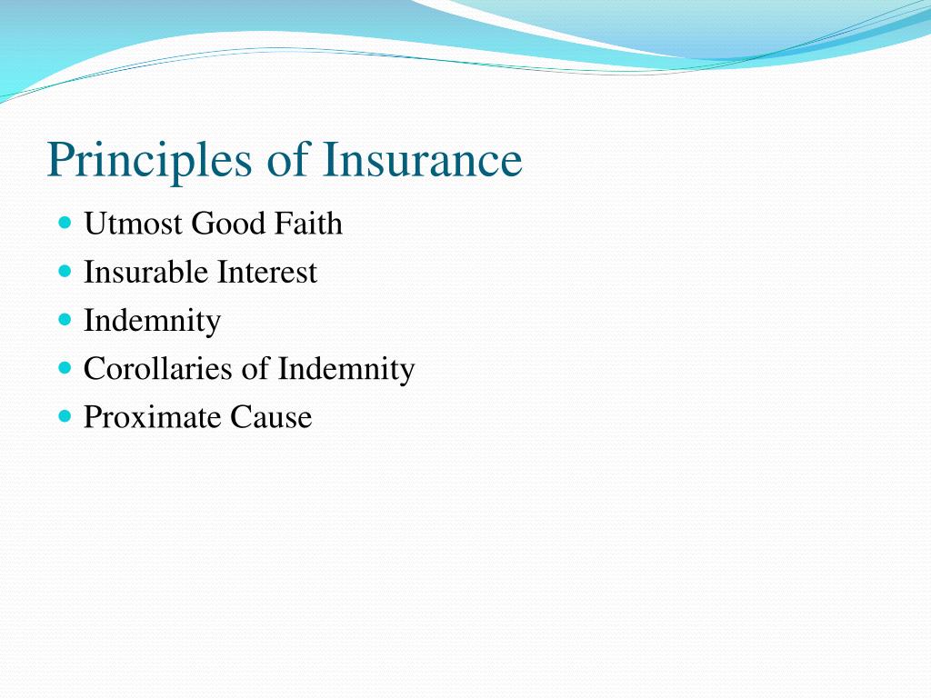 PPT Principles Of Insurance PowerPoint Presentation, free download
