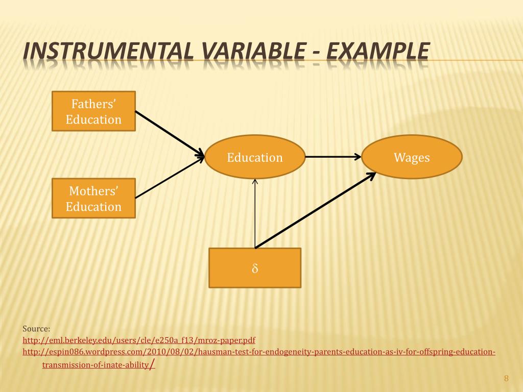 PPT Instrumental Variables ISQS 5349 PowerPoint Presentation, free