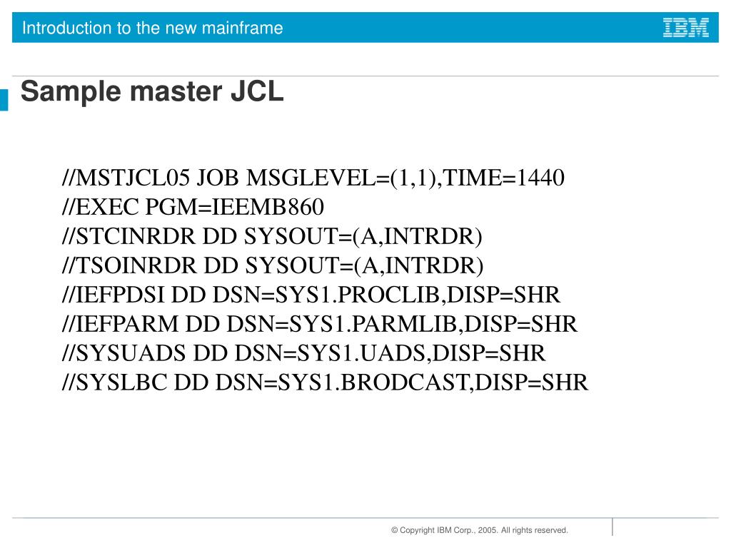 PPT Chapter 16 Topics in z/OS system programming PowerPoint