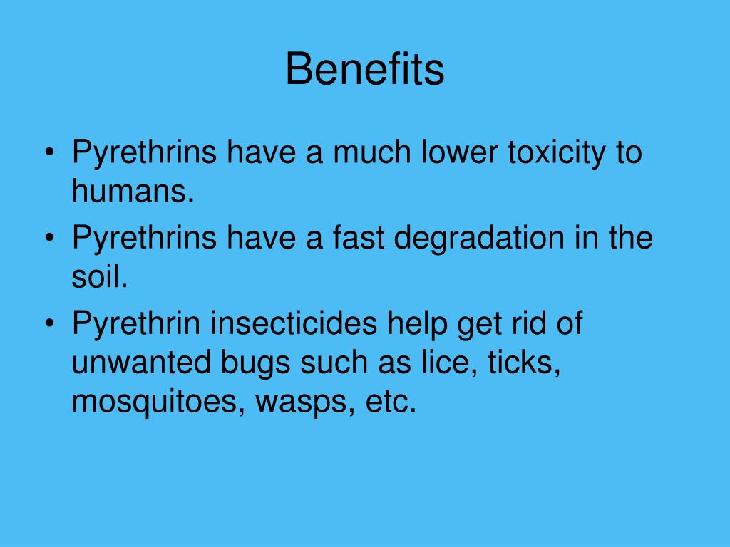 PPT Pyrethrins PowerPoint Presentation, free download ID4601961