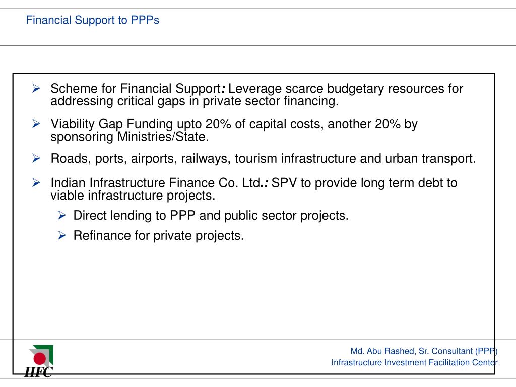 PPT Institutional Framework for PPP Projects and Project Development