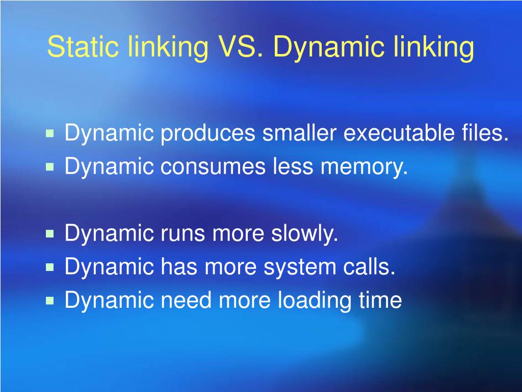 PPT Static Linking VS. Dynamic Linking PowerPoint Presentation, free