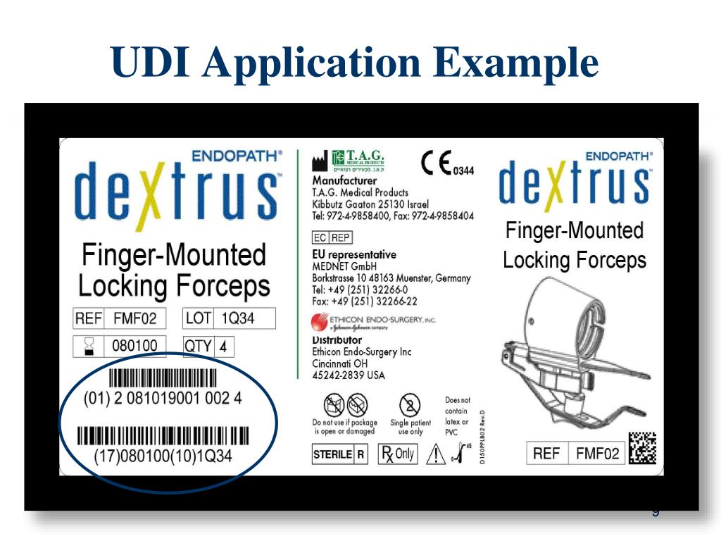PPT Unique Device Identification (UDI) Enabling the Transformation