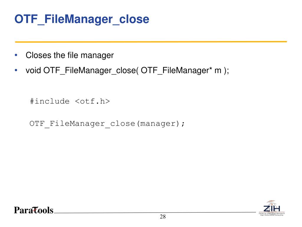 PPT Open Trace Format (OTF) Tutorial PowerPoint Presentation, free