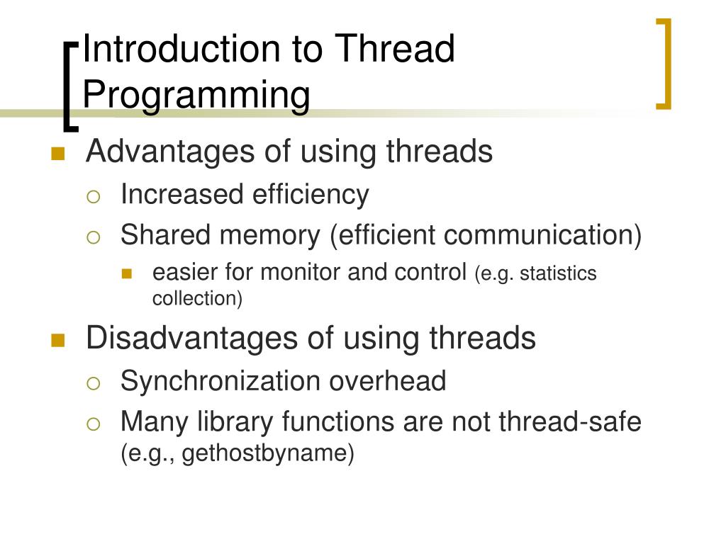 PPT Threads Programming PowerPoint Presentation, free download ID