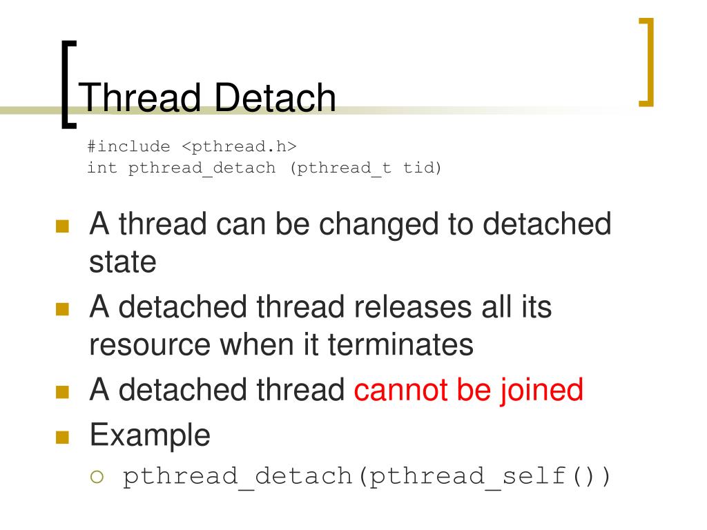 PPT Threads Programming PowerPoint Presentation, free download ID