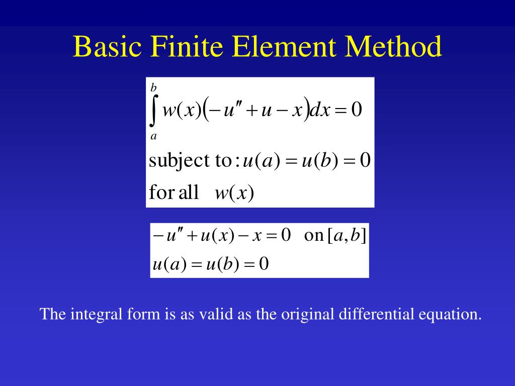 PPT Introduction to Finite Element Modeling in Biomechanics