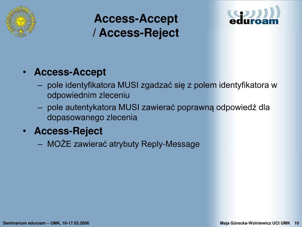 PPT Protokół RADIUS i jego zastosowania PowerPoint Presentation, free