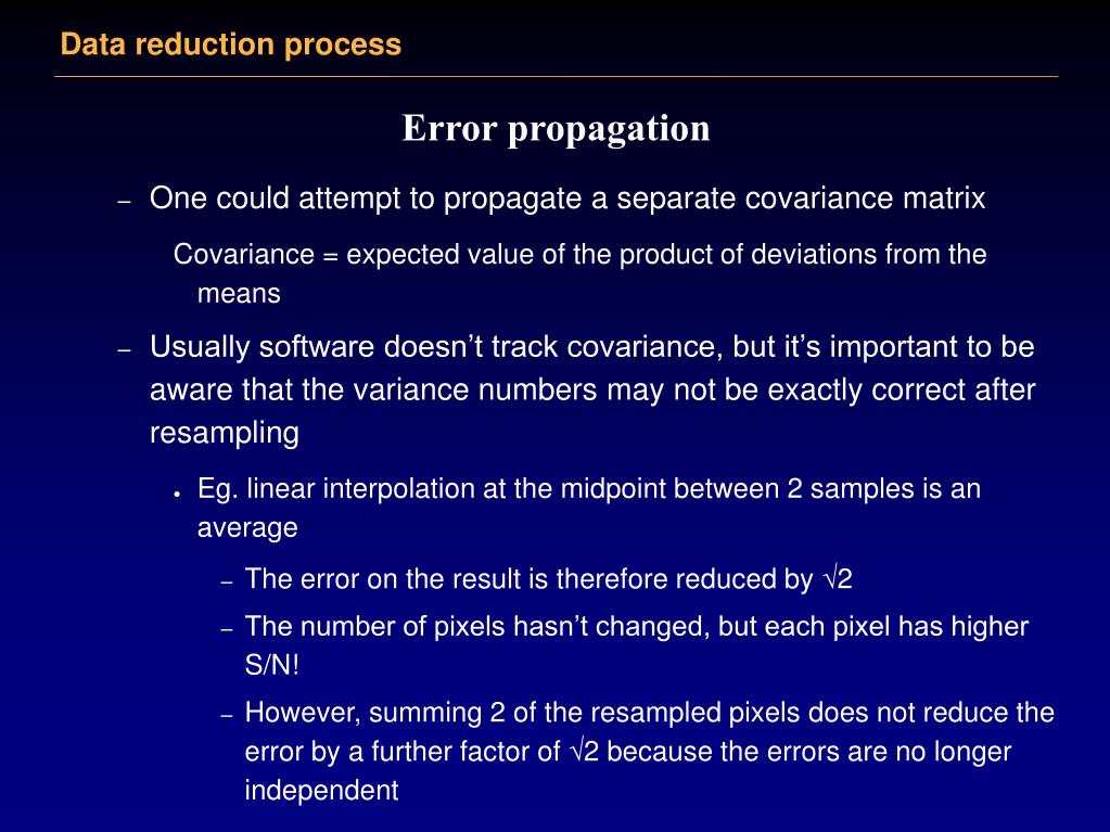PPT Observational procedures and data reduction Lecture 4 Data