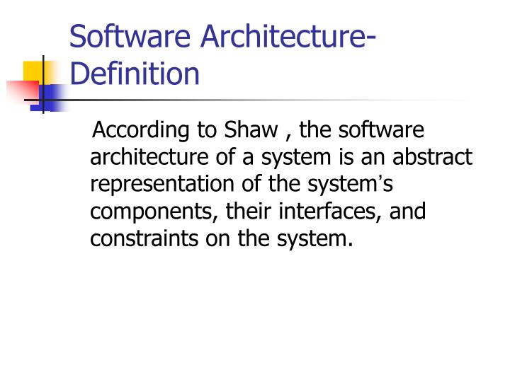 PPT Architecture Description Languages PowerPoint Presentation ID