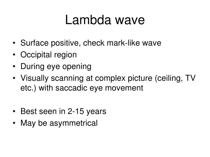 PPT Normal EEG in children EEG PowerPoint Presentation ID