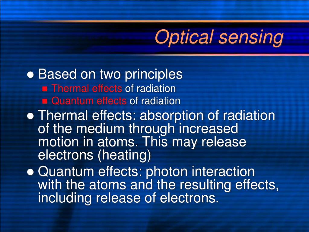 PPT Chapter 4 Optical sensors PowerPoint Presentation, free