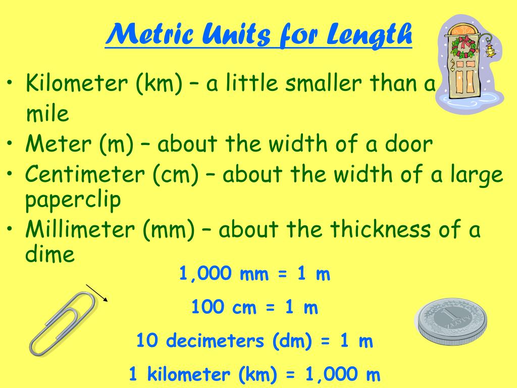 PPT Customary & Metric Measurement PowerPoint Presentation, free