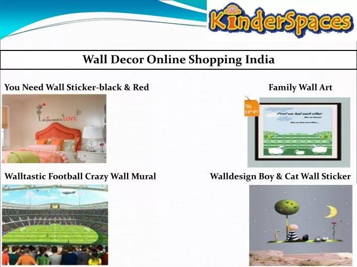 PPT Wall decor online shopping PowerPoint Presentation, free download