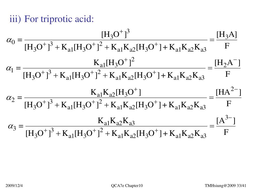 PPT Chapter 10 Polyprotic AcidBase Equilibria PowerPoint