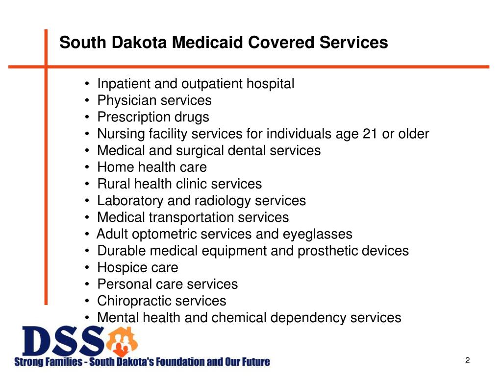 PPT South Dakota Medicaid Overview for CMS, Tribes and the Aberdeen