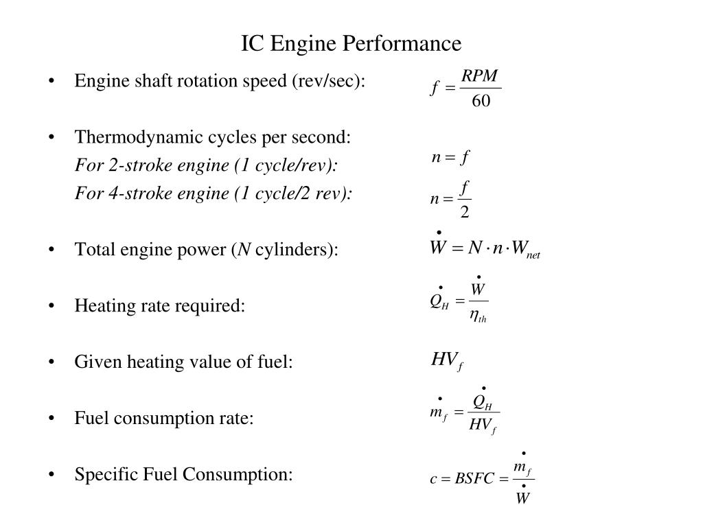 PPT ME403 Internal Combustion Engine Theory PowerPoint Presentation