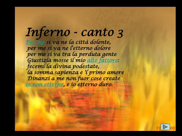PPT La Divina Commedia PowerPoint Presentation ID4626786