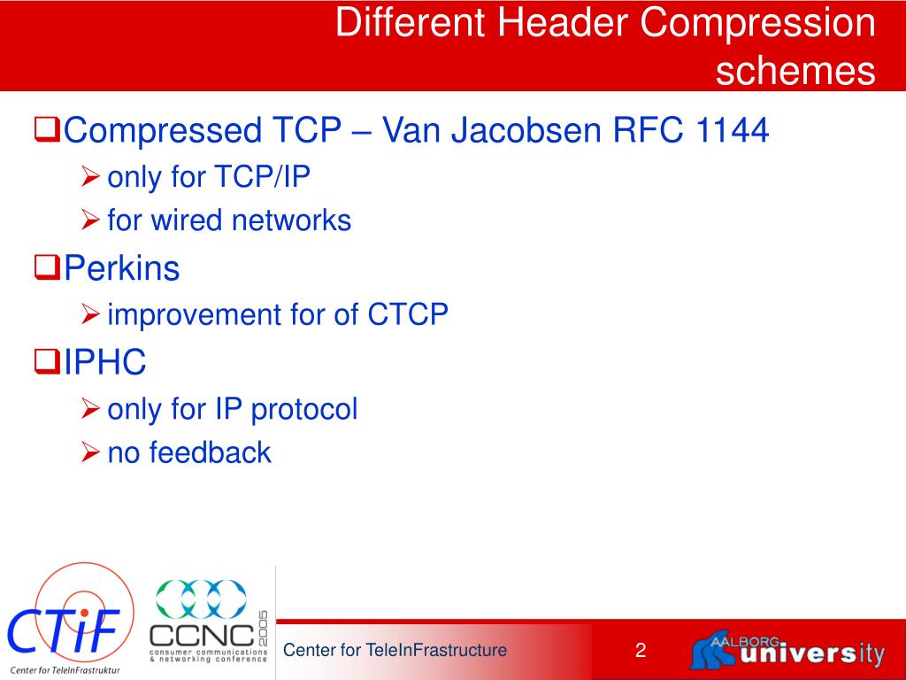 PPT Header Compression Schemes PowerPoint Presentation, free download